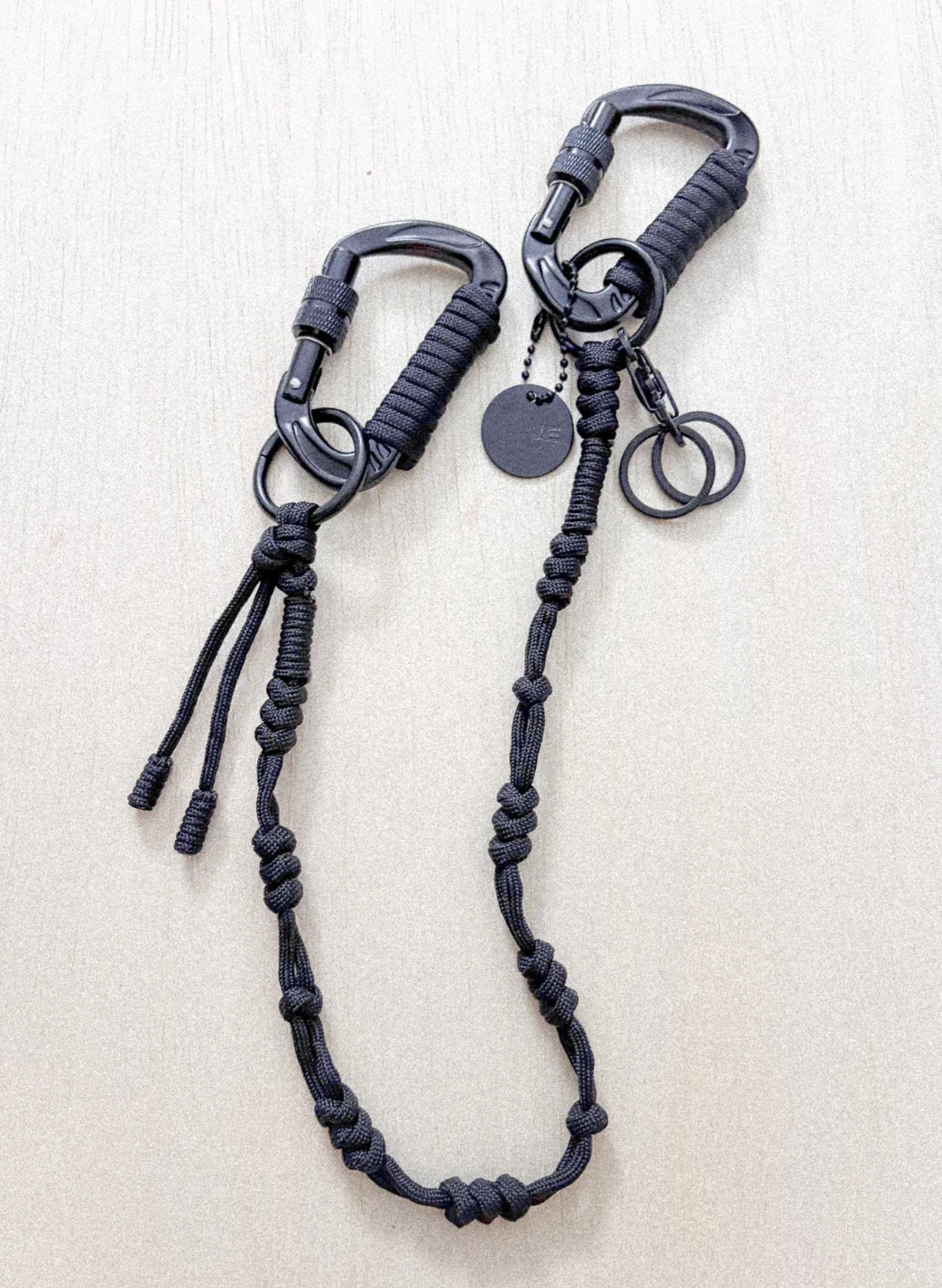 Double Carabiner Utility Clip